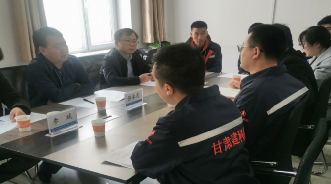 【公司新聞】省建科院領導班子成員深入一線開展調研